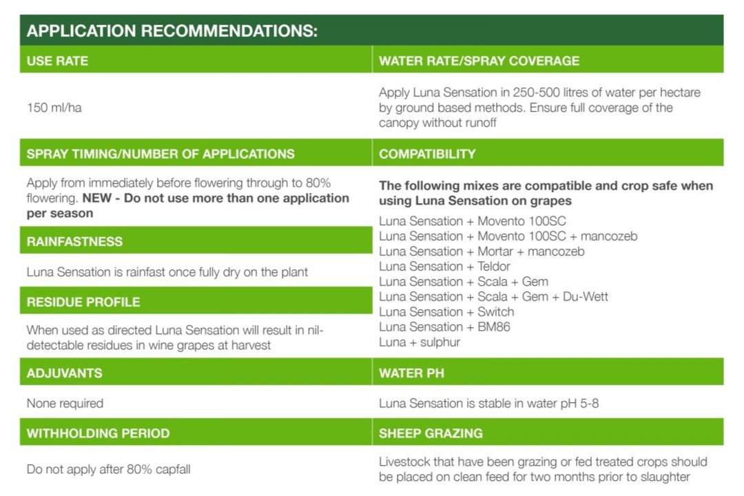 Luna Sensation - Application Recommendation